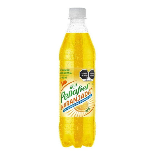 Agua Mineral Peñafiel sabor Naranjada 600ml