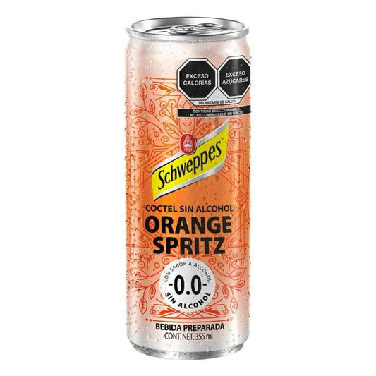 Bebida Preparada Mocktail Schweppes Orange Spritz 355ml