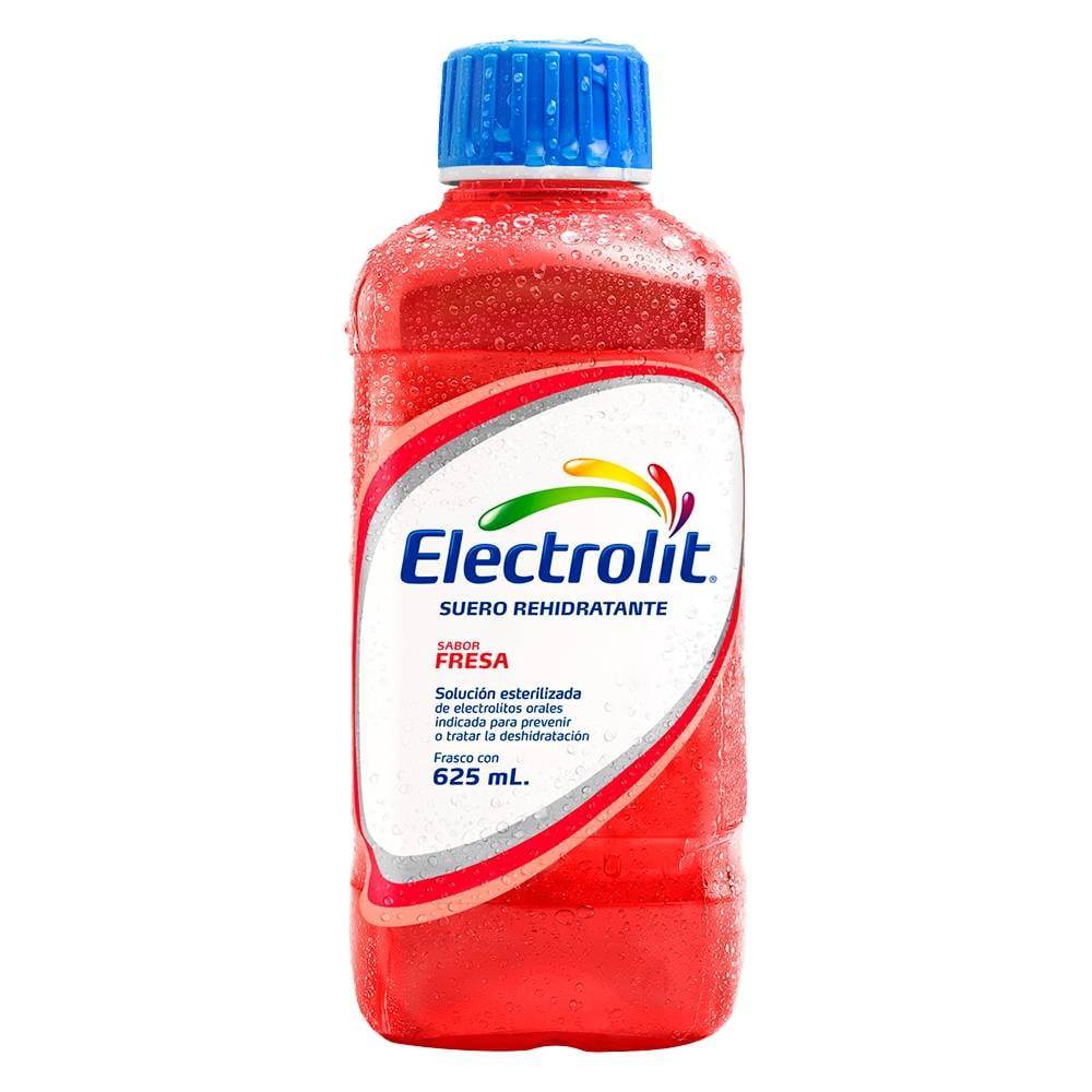 Suero Rehidratante Electrolit sabor Fresa 625ml - MI MEXICANA
