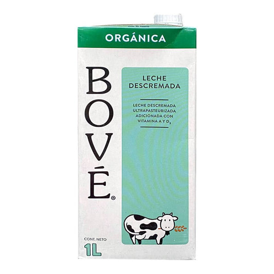 Leche Bové Orgánica Descremada 1L