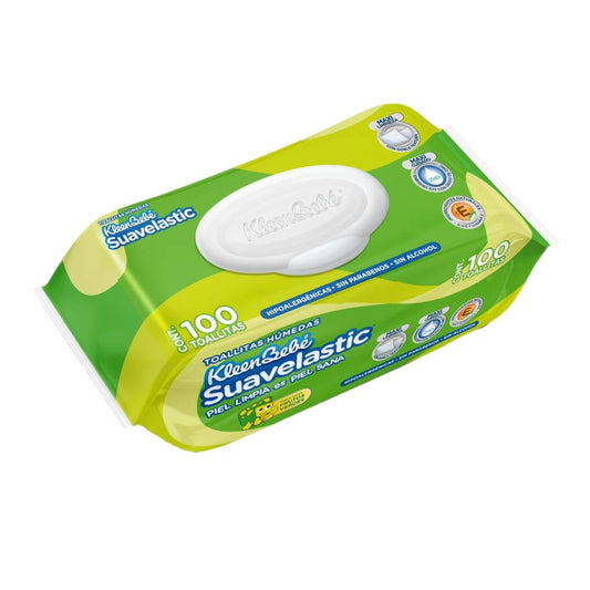 Toallitas Humedas KleenBebe Suavelastic 100pzas