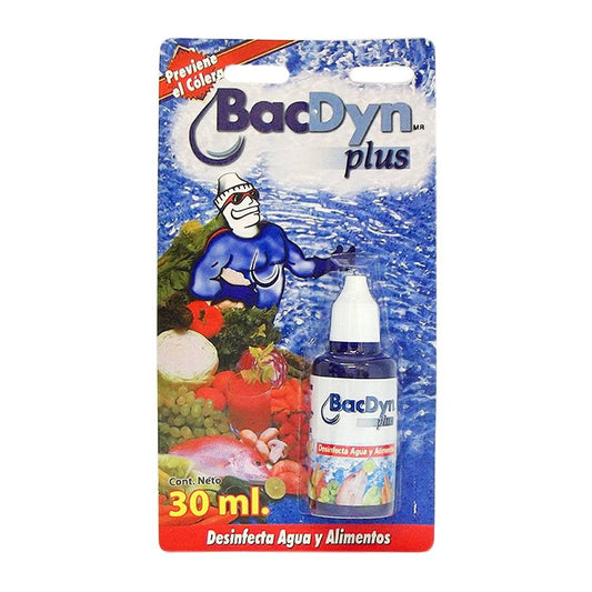 Bactericida BacDyn Plus Plata Coloidal al 0.056% 500ml