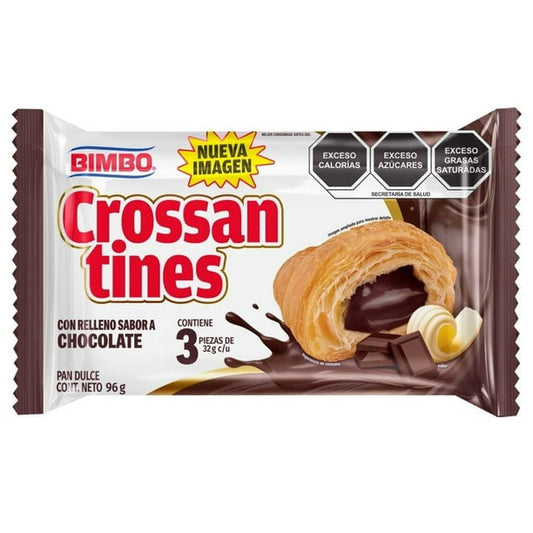 Crossantines Bimbo con Relleno sabor Chocolate 96g