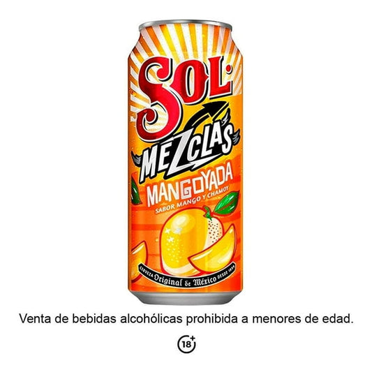 Cervezas Sol Mangoyada 473ml