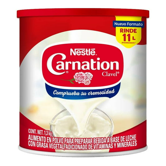 Leche Evaporada Carnation Clavel en Polvo 1.3kg