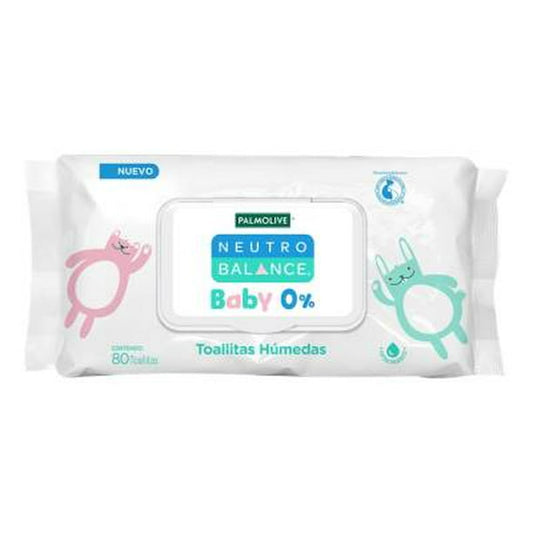 Toallitas Humedas Neutro Balance Baby 0% Alcohol 80 pzs