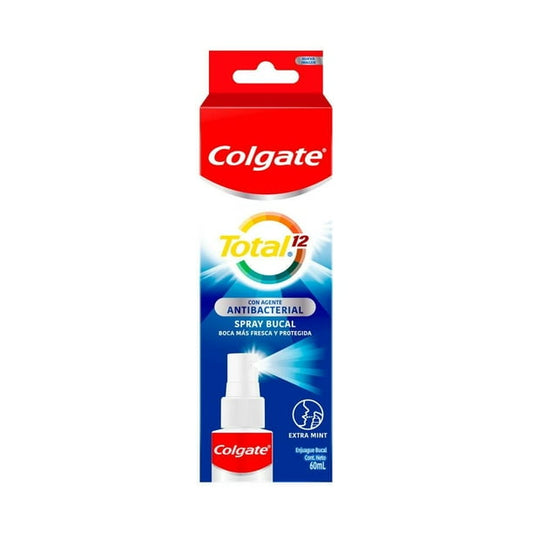 Spray Bucal Colgate Total 12 Extra Mint Antibacterial 60ml