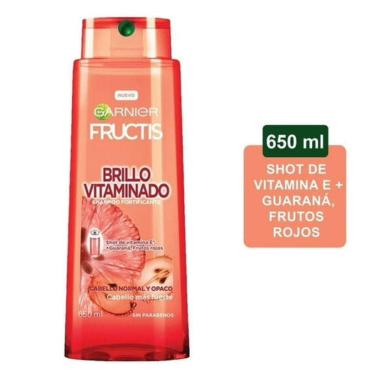 Shampoo Fructis Brillo Vitaminado 650ml