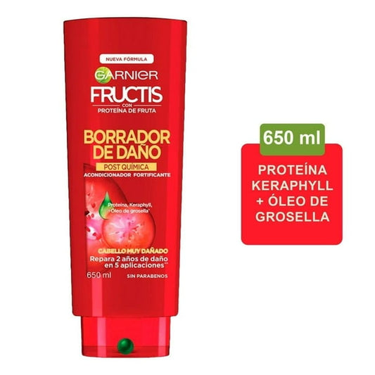 Acondicionador Fructis Borrador de Daño 650ml