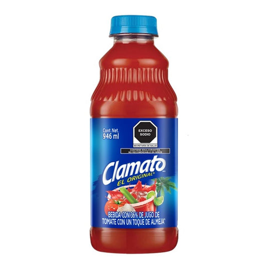 Jugo de Tomate y Almeja Clamato Original 946ml
