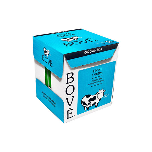 Leche Bové Orgánica Entera 6x1L