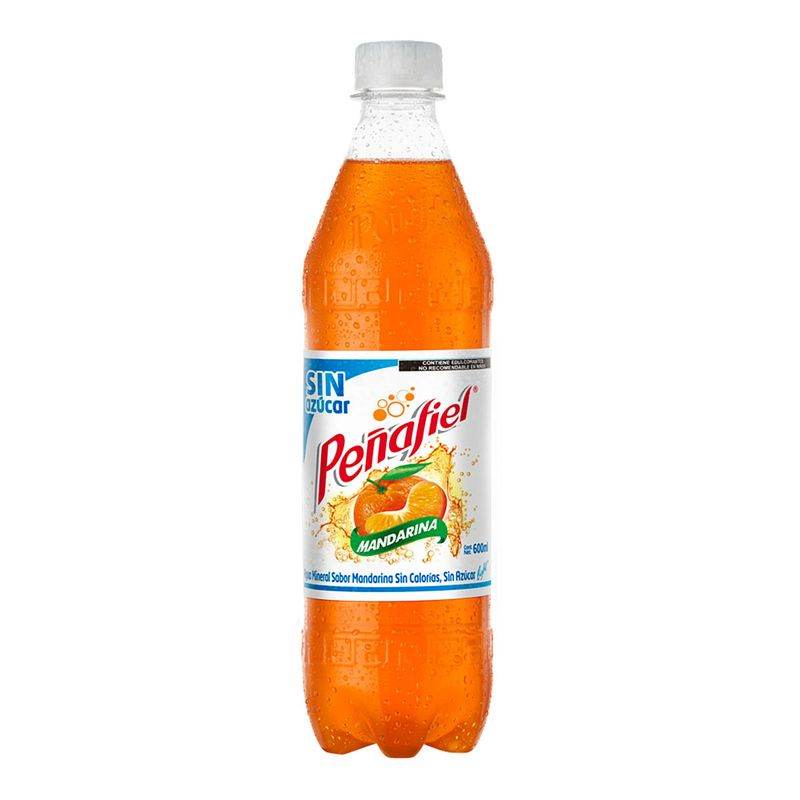 Refresco Peñafiel Mandarina Light 600ml - MI MEXICANA