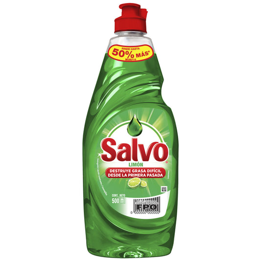 Lavatrastes Liquido Salvo Limon 500ml