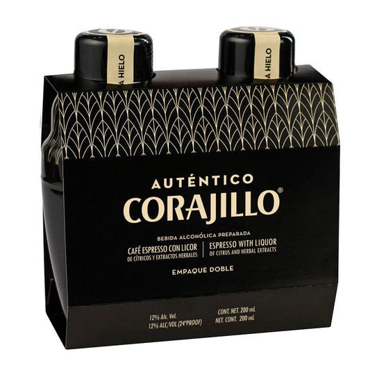 Licor Autentico Corajillo 2x100ml