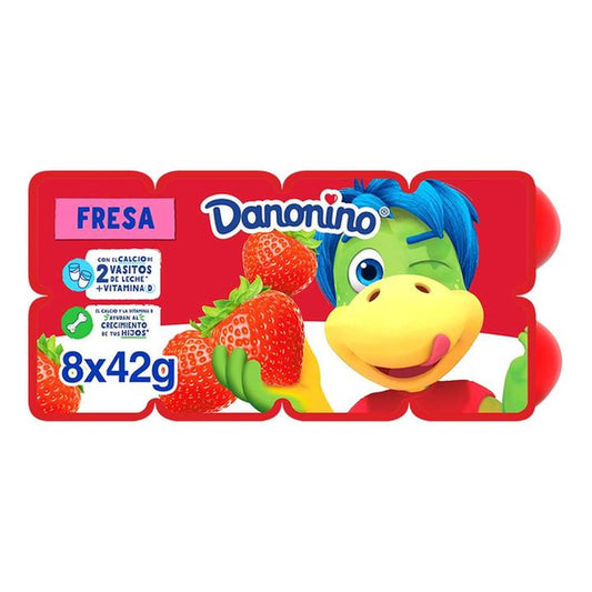 Danonino Queso Petit Suisse con Fresa 8x42g