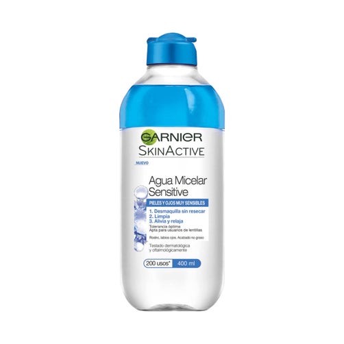 Agua Micelar Garnier Skin Active Piel Sensible 400ml