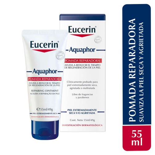 Pomada Reparadora Eucerin Aquaphor en Tubo 55ml