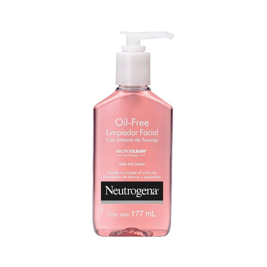 Gel Limpiador Facial Neutrogena Oil Free Toronja 177ml