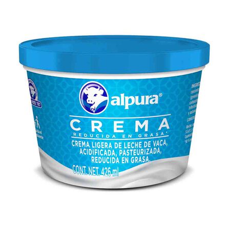 Crema Alpura Reducida en Grasa 426ml