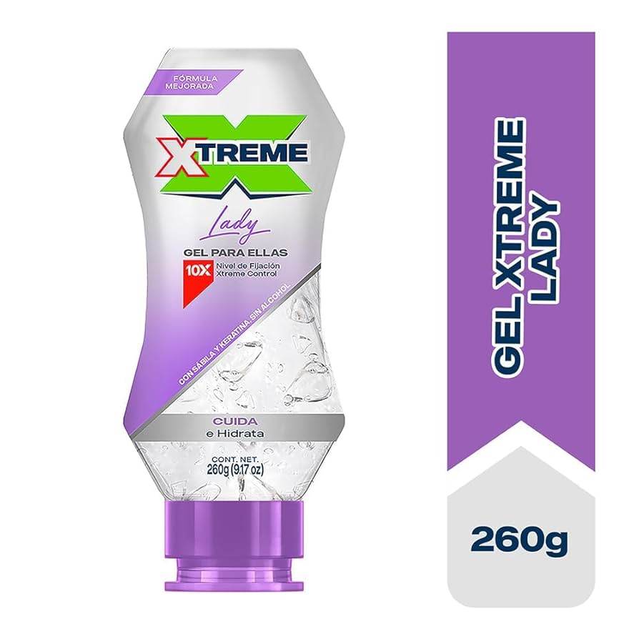Cera Gel para Cabello Xtreme Lady Squeeze 260g - MI MEXICANA