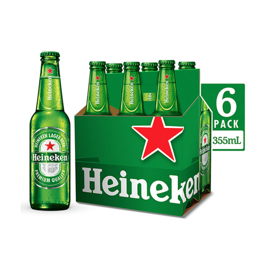 Cerveza Heineken Botella 6x355ml