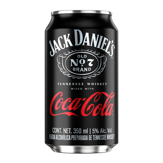 Bebida Preparada Coca Cola Jack Daniel´s 350ml