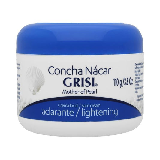 Crema Facial Solida Grisi Concha Nacar Aclarante 110g