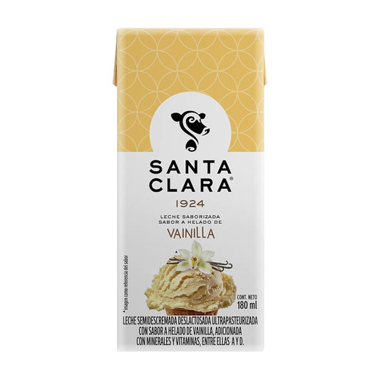 Lechita Santa Clara Sabor Helado de Vainilla 180ml