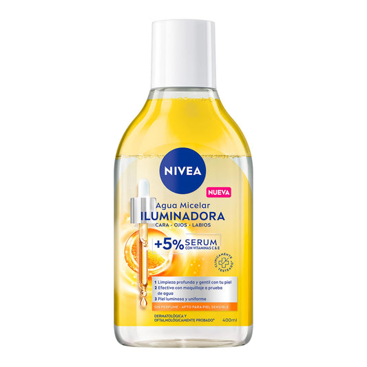 Agua Micelar Nivea Iluminadora con Serum 400ml