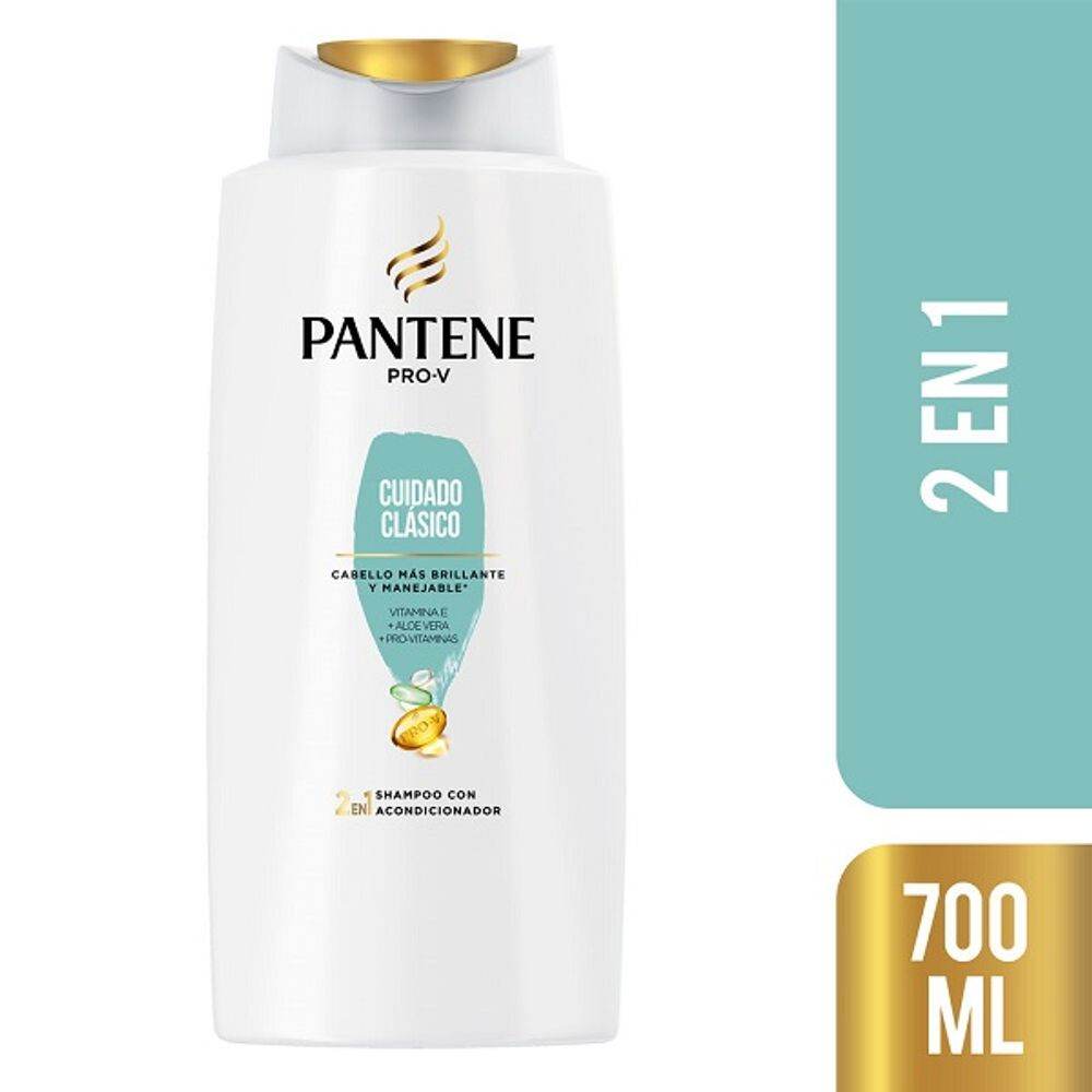 Shampoo 2 en 1 Pantene Pro-V Cuidado Clasico 700g - MI MEXICANA