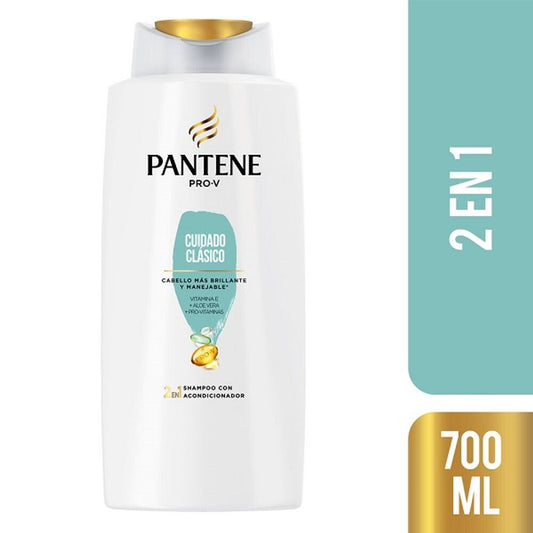 Shampoo 2 en 1 Pantene Pro-V Cuidado Clasico 700g