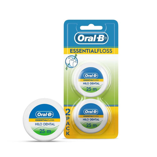 Hilo Dental Oral-B Essential Floss Menta 50m 2 pzs