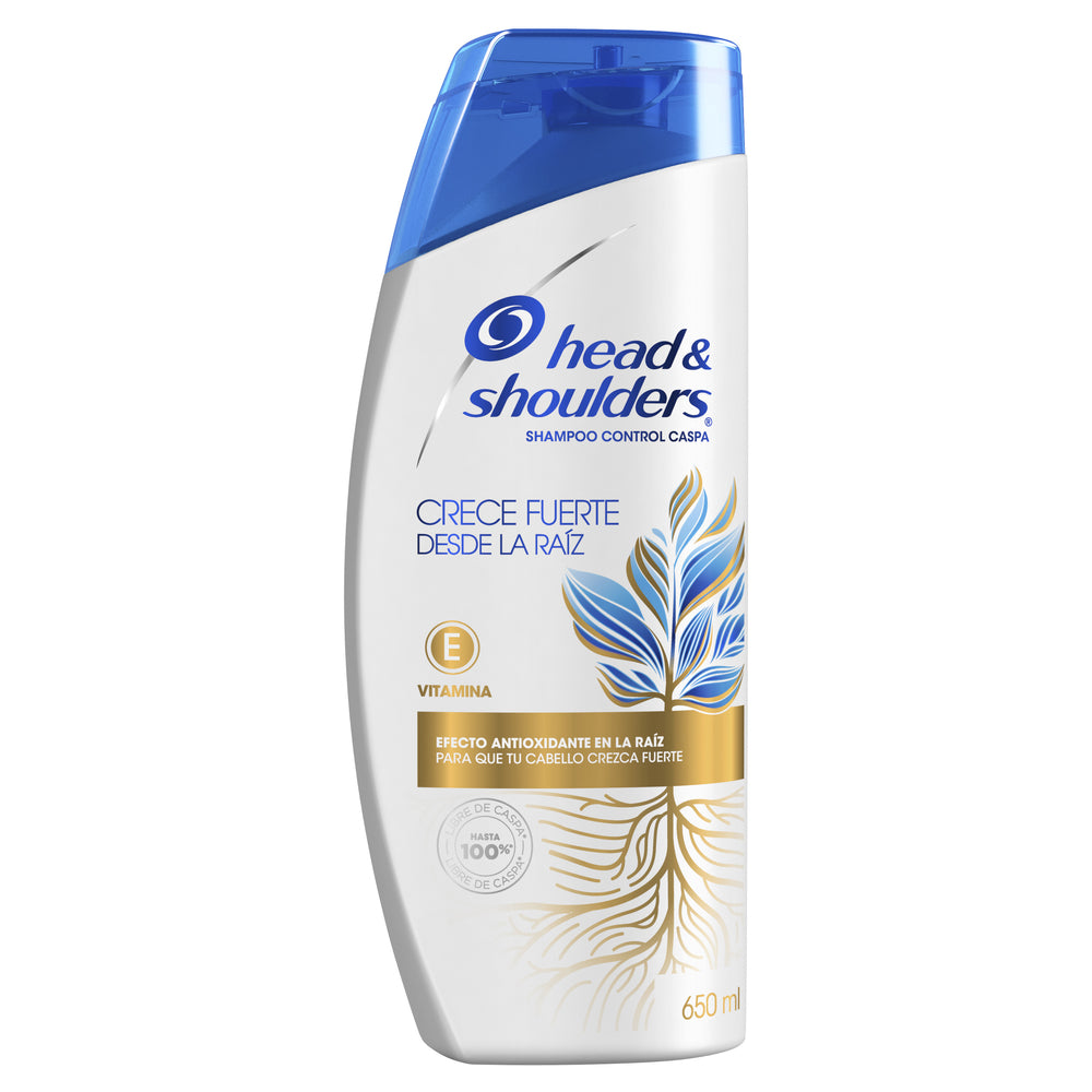 Shampoo Head & Shoulders Crece Fuerte desde la Raiz 650ml