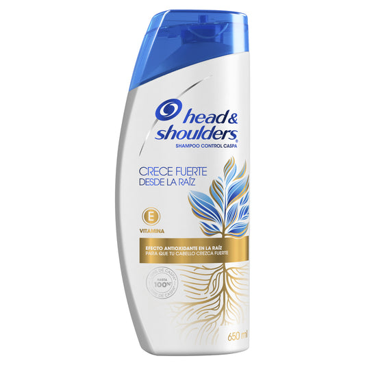 Shampoo Head & Shoulders Crece Fuerte desde la Raiz 650ml