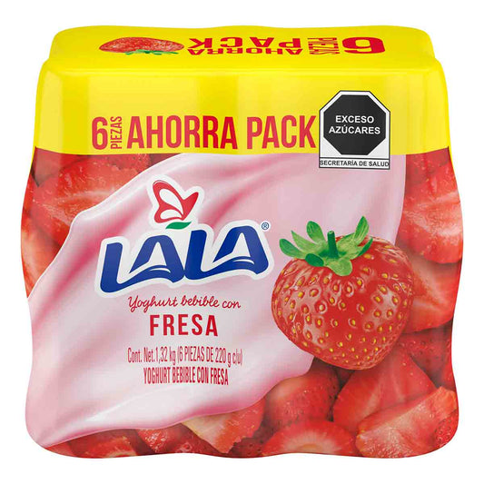 Yoghurt Bebible Lala Fresa 6x220g