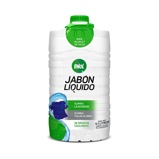 Detergente Liquido Pinol para Ropa 5.1L