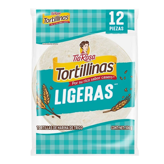 Tortillas de Harina Tortillinas Tia Rosa Ligeras 306g