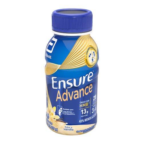 Suplemento Alimenticio Ensure Advance sabor Vainilla 237ml - MI MEXICANA