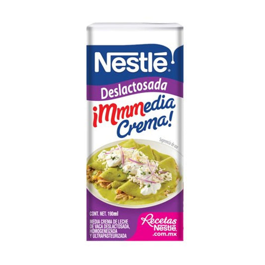 Media Crema Nestlé Deslactosada 190gr