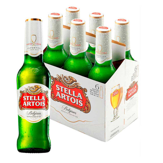 Cerveza Stella Artois Botella 6x330ml