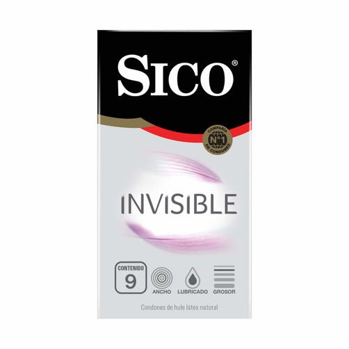 Preservativo Sico Invisible Ultra Sense 3 pzs