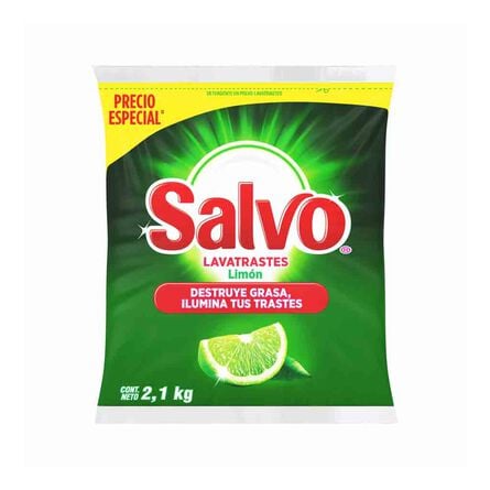 Lavatrastes en Polvo Salvo Limon 2.1kg