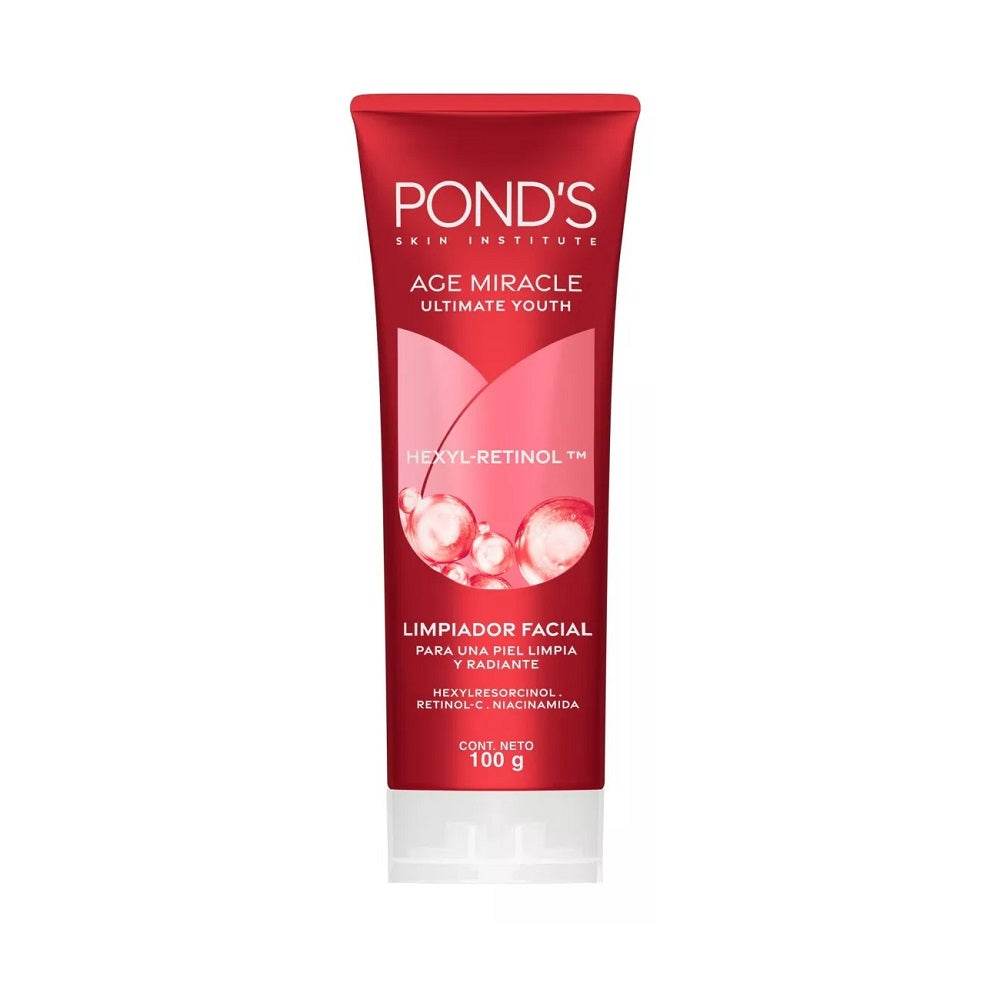Limpiador Facial Pond´s Age Miracle con Hexly-Retinol 100g - MI MEXICANA