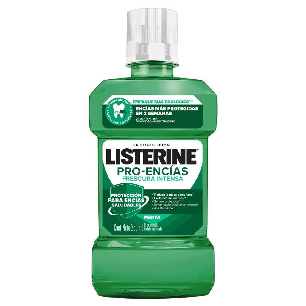 Enjuague Bucal Listerine Pro-Encias 250ml - MI MEXICANA