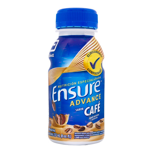 Suplemento Alimenticio Ensure Advance sabor CafŽ 237ml