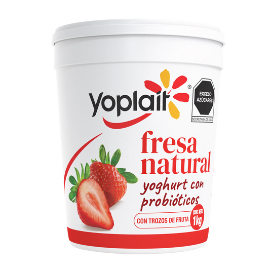 Yogurt Batido Yoplait de Fresa 1kg