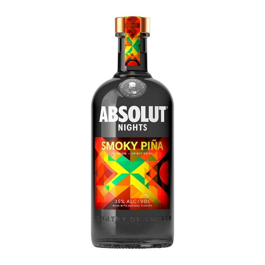 Vodka Absolut Nights Smoky Piña 700ml
