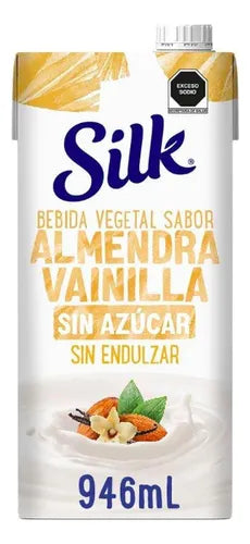 Bebida Vegetal de Almendra SILK sabor Vainilla 946ml