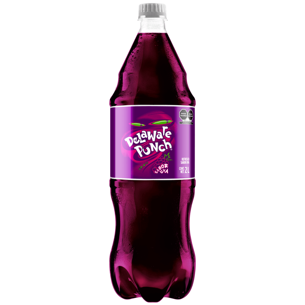Refresco Delaware Punch sabor Uva 2L - MI MEXICANA