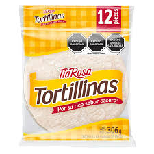 Tortillas de Harina Tortillinas Tia Rosa 306g